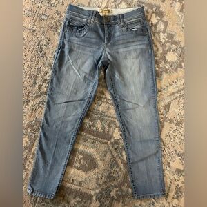 Democracy Ab Technology Freedom Ankle Skimmer Slimming Mid Rise Jeans Sz 6